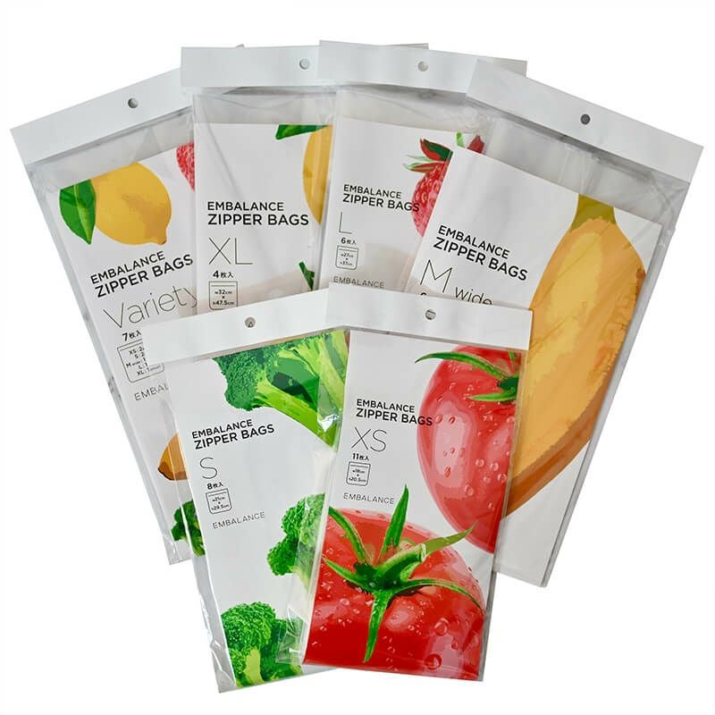 EMBALANCE ZIPPER BAGS/エンバランス ジッパーバッグ 食品保存袋