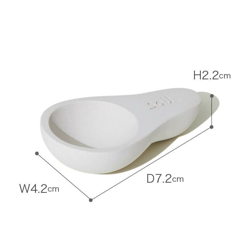 soilソイル茶さじのサイズ