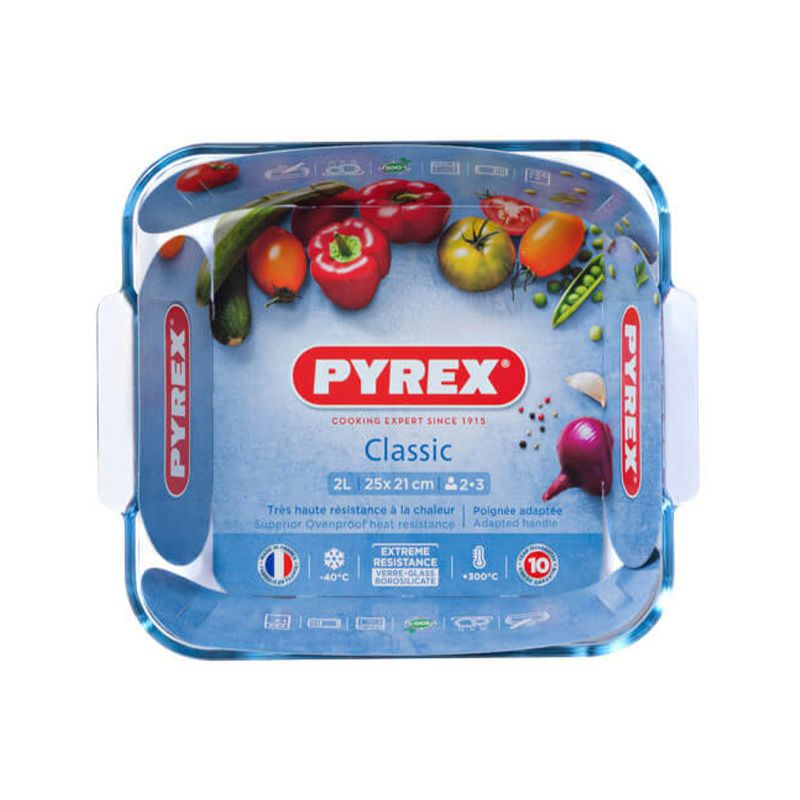 PYREX/パイレックス スクエア・オーブン・ディッシュ 2L | KURAWANKA
