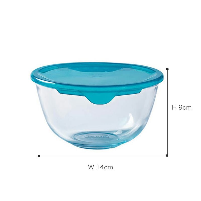 PYREX/パイレックス フタつき耐熱ガラスボウル 0.5L | KURAWANKA