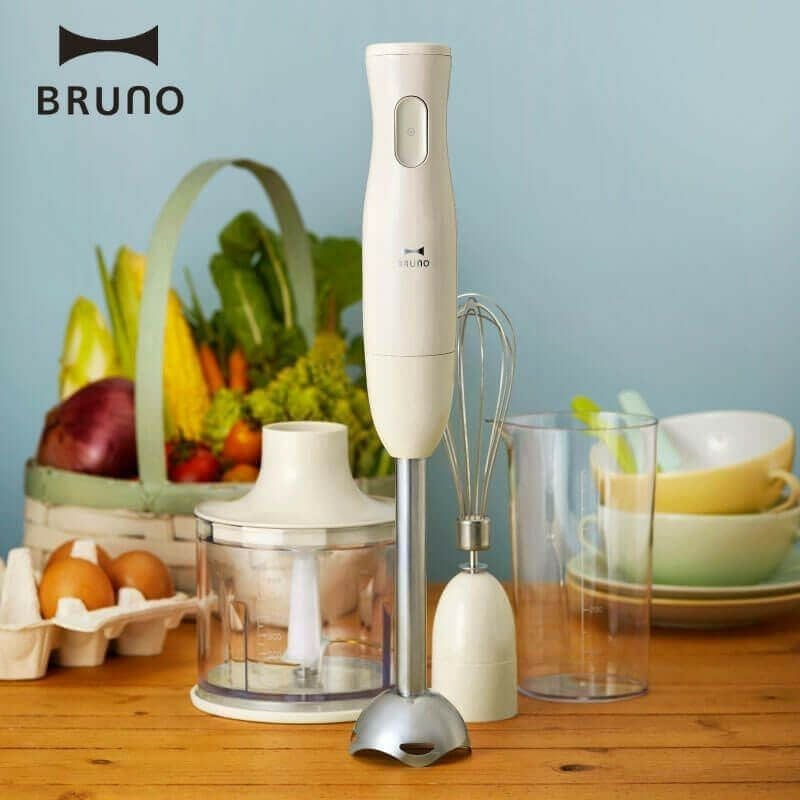 BRUNO マルチスティックブレンダー Ivory マルチスティックブレンダー2 ギフトバッグセット アイボリーの通販
