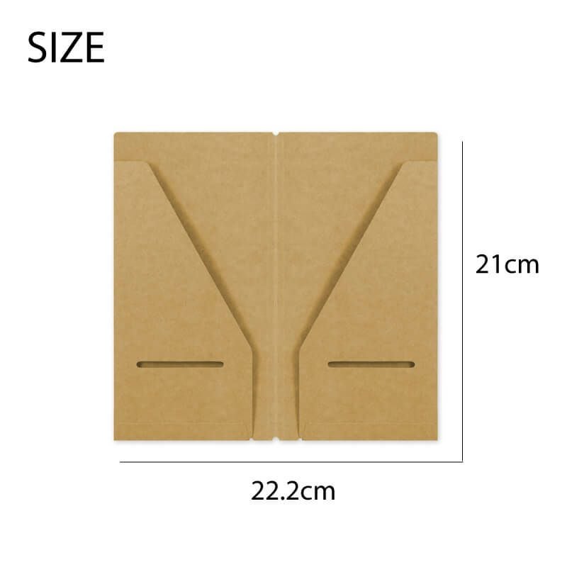 トラベラーズノート リフィル クラフトファイル