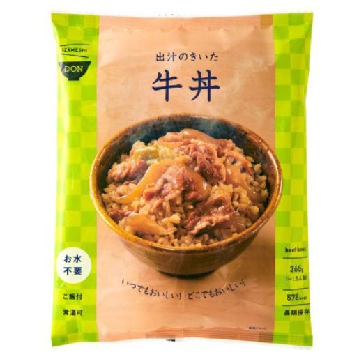 IZAMESHI/イザメシ 出汁のきいた牛丼 アルファ化米丼