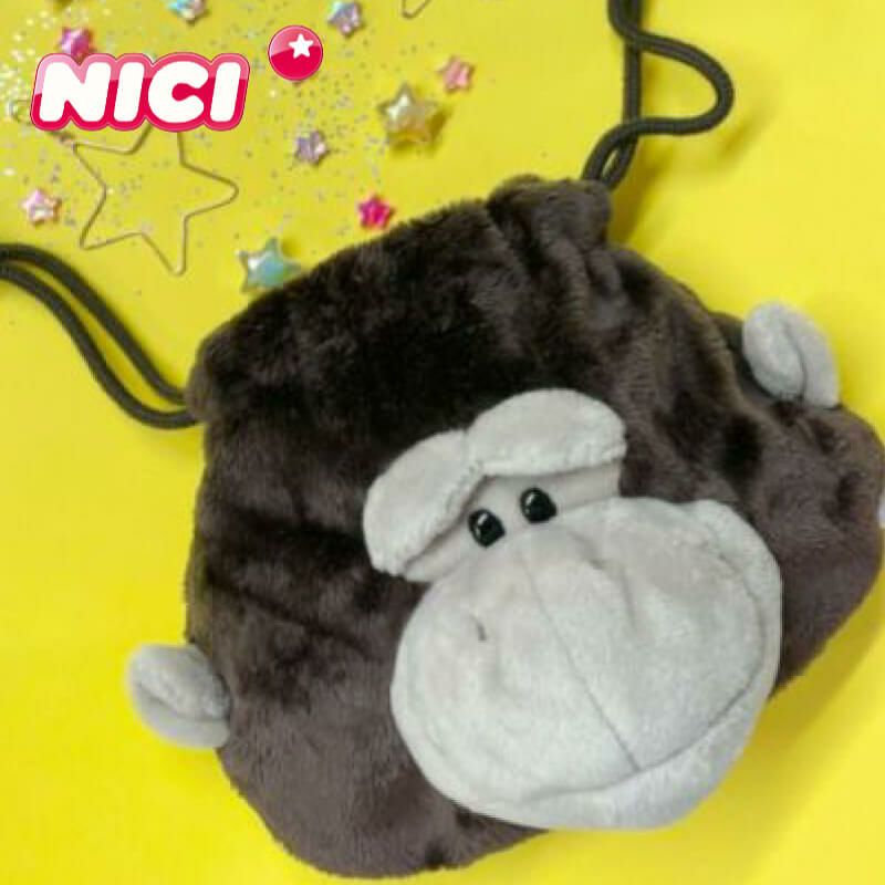 NICI(ニキ) フィギュアフェイスポーチ ゴリラ | KURAWANKA
