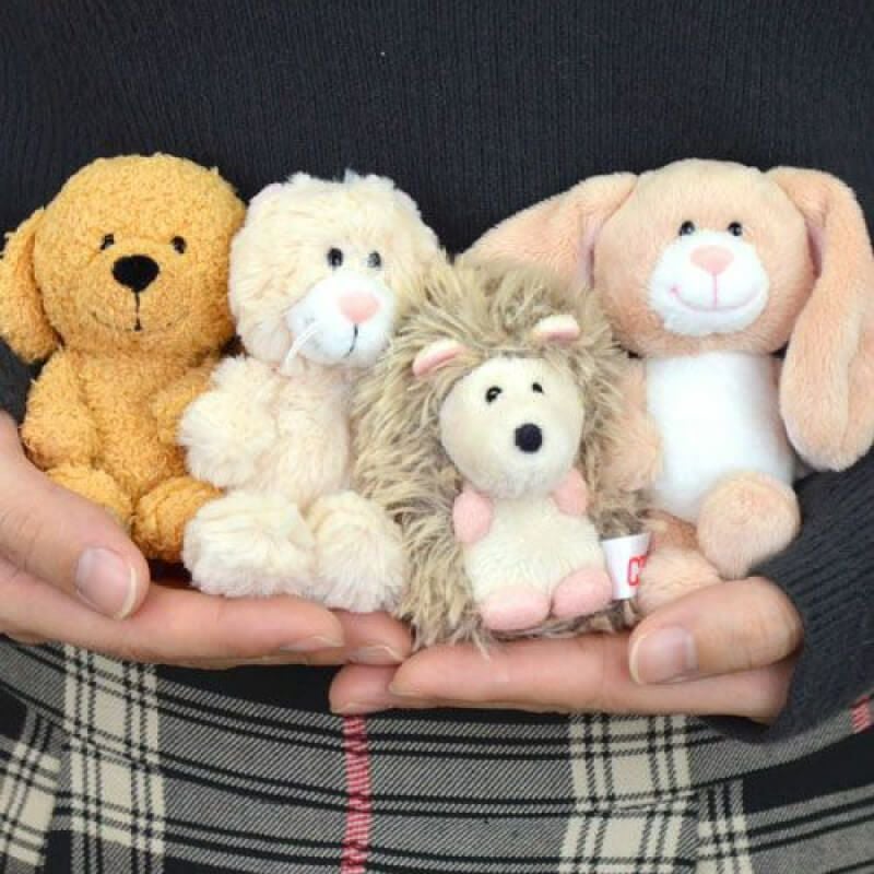 NICI BBキーリング(キーホルダー) シロネコ 10cm